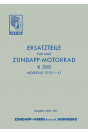 Zündapp K500 Ersatzteilkatalog