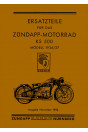 Zündapp KS500 Ersatzteilkatalog