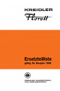 Kreidler Florett Ersatzteilkatalog