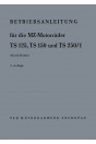MZ TS125 TS150 TS250/1 Betriebsanleitung