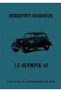 Opel Olympia 47 - 1,5 Werkstatthandbuch