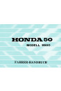 Honda SS50 Betriebsanleitung