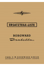 Borgward Isabella Ersatzteilkatalog