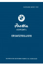 BMW Isetta Export Ersatzteilkatalog