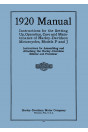 Harley-Davidson F & J Models 1920 Manual