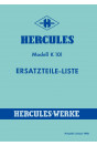 Hercules K101 Ersatzteilkatalog
