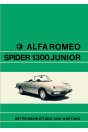 Alfa Romeo Spider 1300 Junior Betriebsanleitung und Wartung