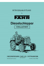 Fahr D90 und D90H Diesel-Schlepper Betriebsanleitung