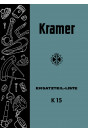 Kramer K15 Ersatzteilliste