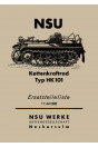 NSU Kettenkraftrad HK101 Ersatzteilkatalog