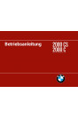 BMW 2000CS und 2000C Automatic Betriebsanleitung