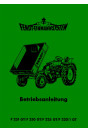 Fendt Geräteträger F231GT F230GT F225GT F220/1GT Betriebsanleitung