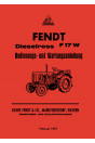Fendt Dieselross F17W Betriebsanleitung