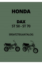 Honda Dax ST50 ST70 Ersatzteilkatalog
