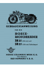 Horex SB35 Betriebsanleitung