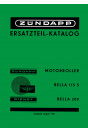 Zündapp Bella 175S und Bella 200 Ersatzteilkatalog