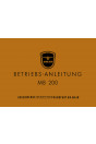 Adler MB200 Betriebsanleitung