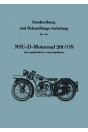 NSU D-201/OS Motorrad Betriebsanleitung