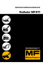 Massey Ferguson Radlader MF 911 Betriebsanleitung