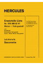 Hercules Leichtmofa Saxonette Ersatzteilkatalog