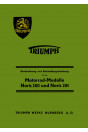 Triumph Noris 200 und Noris 201 Betriebsanleitung