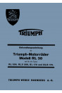 Triumph RL200 RLS200 RL30 BL170 BLS170 Betriebsanleitung
