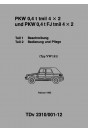 VW 181 Bundeswehr-Kübelwagen Betriebsanleitung
