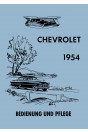 Chevrolet 1954 Betriebsanleitung