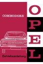 Opel Commodore A Betriebsanleitung