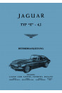 Jaguar Typ E mit 4,2 ltr. Betriebsanleitung
