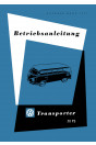 VW Transporter Bulli Betriebsanleitung