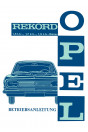 Opel Rekord B 1500 1700 1900 Betriebsanleitung
