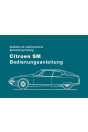 Citroen SM mit elektrischer Einspritzung Betriebsanleitung