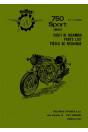 MV Agusta 750 Sport Amerika 4-Zylinder Parts List
