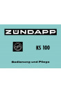 Zündapp KS100 Betriebsanleitung