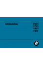 BMW R60/6 R75/6 R90/6 R90S Betriebsanleitung