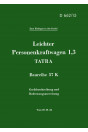 Tatra PKW 1,3 Baureihe 57K Betriebsanleitung