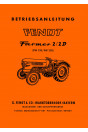 Fendt Farmer 2 und 2D Betriebsanleitung