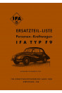 IFA F9 Ersatzteilkatalog