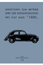 Fiat 1500 Betriebsanleitung