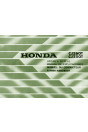 Honda CJ250T CJ360T Fahrerhandbuch