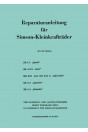 Simson Kleinkrafträder 50 ccm Werkstatthandbuch