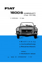 Fiat 1600S Kabriolett Typ 118SB Betriebsanleitung