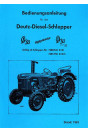 Deutz D30 und D30S Diesel-Schlepper Betriebsanleitung