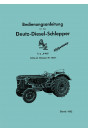 Deutz D40L Betriebsanleitung