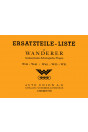 Wanderer W35 W40 W45 W50 W51 Ersatzteilliste