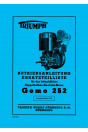 Triumph Gemo 252 Betriebsanleitung und Ersatzteilkatalog