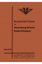 Hanomag R 25 Diesel-Radschlepper Ersatzteilkatalog