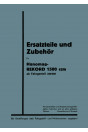 Hanomag Rekord 1500 Ersatztteilkatalog