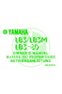 Yamaha Bop LB3 LB3M LB3-80 Betriebsanleitung